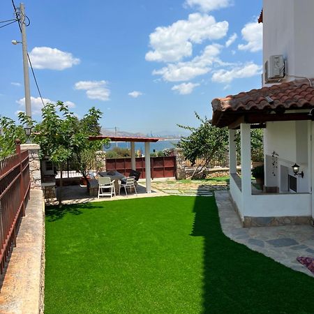 Apartment In Salamina With Garden & Sea View Selinia Luaran gambar