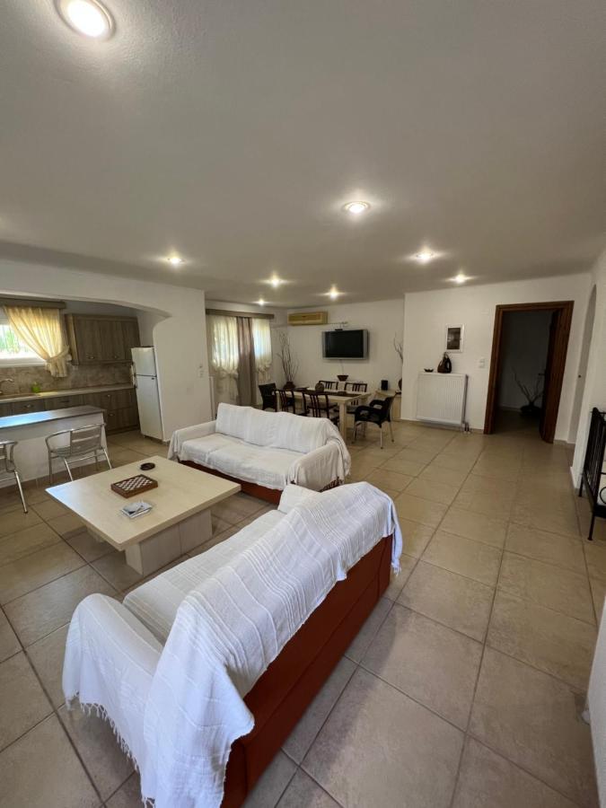 Apartment In Salamina With Garden & Sea View Selinia Luaran gambar