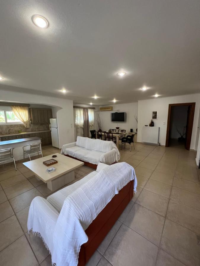 Apartment In Salamina With Garden & Sea View Selinia Luaran gambar