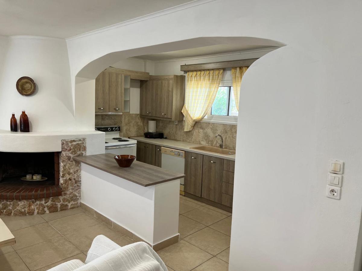 Apartment In Salamina With Garden & Sea View Selinia Luaran gambar